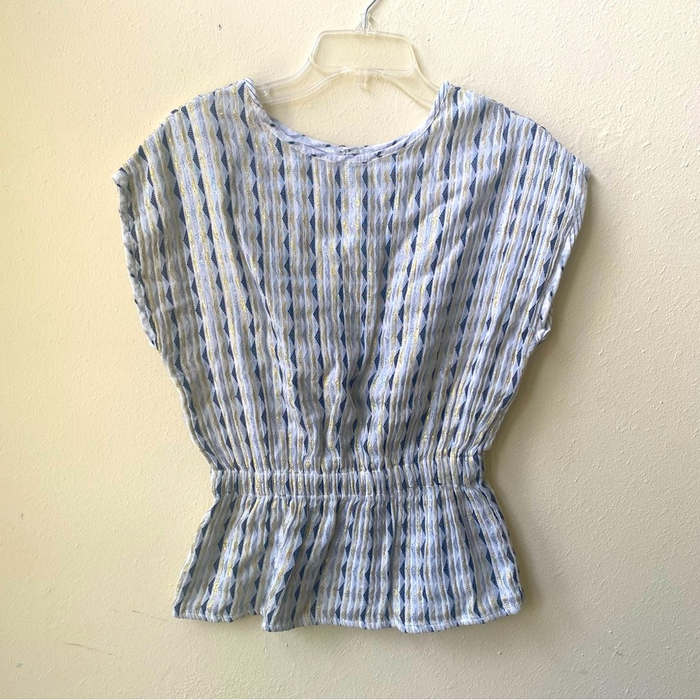 Ace and Jig Metallic top
